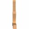 Ekena Millwork Alberta Smooth Timber Gable Bracket, Western Red Cedar, 96"W x 52"H x 5 1/2"D x 5 1/2"F, 13/12 Pitch GBW096X52X0606ALB00SWR - alternate 4